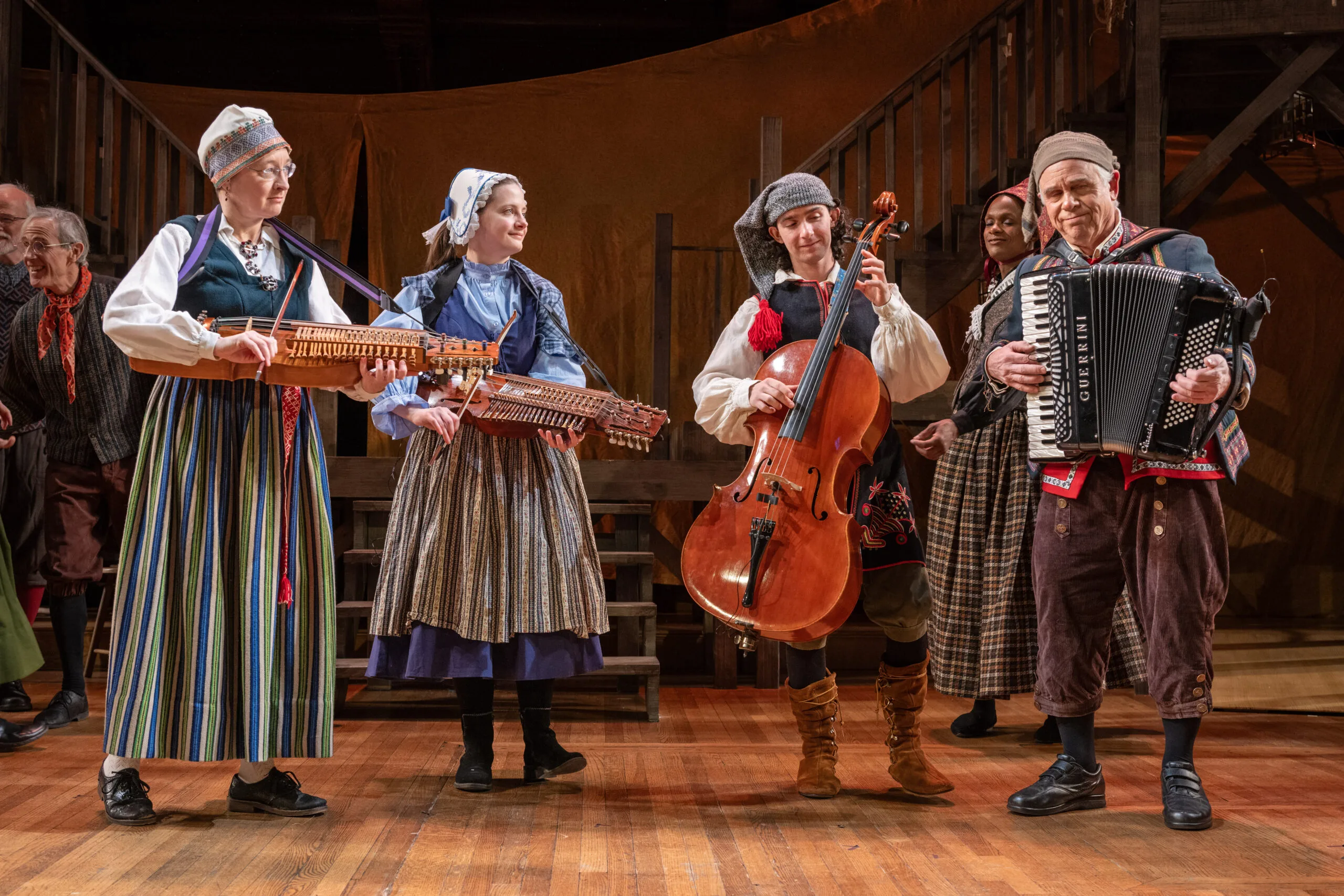 Revels - Boston Globe REVIEW: Midwinter Revels heads far north for